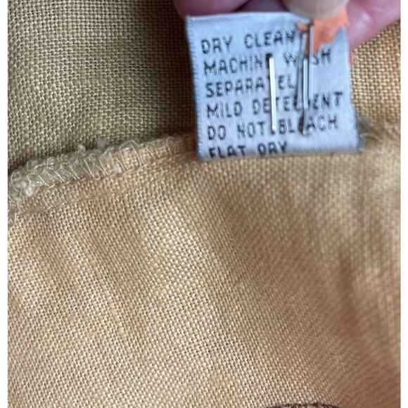 Prestige Men’s Wide-Leg Linen 2-piece Pant Set Sz L Pants 36 Pockets - Picture 7 of 16